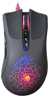 Мышь A4Tech Bloody A90 черный оптическая 6200dpi USB 8but - купить недорого с доставкой в интернет-магазине