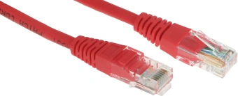 Патч-корд Premier ANP511_1M_R UTP 4 пары cat.5E CCA molded 1м красный outdoor RJ-45 (m)-RJ-45 (m) - купить недорого с доставкой в интернет-магазине