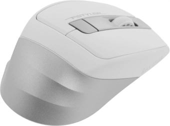 Мышь A4Tech Fstyler FG35 серебристый/белый оптическая 2000dpi беспров. USB 6but (FG35 SILVER) - купить недорого с доставкой в интернет-магазине