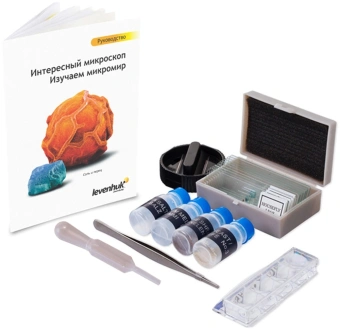 Микроскоп Levenhuk LabZZ M101 монокуляр 40-640x на 3 объектива апельсиновый - купить недорого с доставкой в интернет-магазине