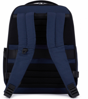 Рюкзак Piquadro Wollem CA6238W129/BLU синий полиэстер/натур.кожа - купить недорого с доставкой в интернет-магазине