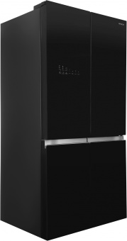 Холодильник Hitachi R-WB720VUC0 GBK 3-хкамерн. черный стекло инвертер - купить недорого с доставкой в интернет-магазине