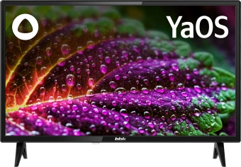 Телевизор LED BBK 24" 24LEX-7248/TS2C (B) Яндекс.ТВ черный FULL HD 60Hz DVB-T2 DVB-C DVB-S2 USB WiFi Smart TV (RUS) - купить недорого с доставкой в интернет-магазине