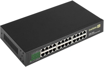Коммутатор Exegate EDES-1024D EX298692RUS (L2) 24x100Мбит/с неуправляемый - купить недорого с доставкой в интернет-магазине