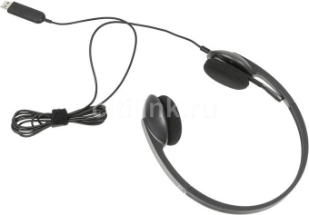 Наушники с микрофоном Logitech H340 темно-серый 1.8м накладные USB оголовье (981-000509) - цена, купить или заказать с доставкой в интернет-магазине Наушники с микрофоном Logitech H340 темно-серый 1.8м накладные USB оголовье (981-000509) - купить недорого с доставкой в интернет-магазине
