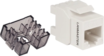 Модуль Hyperline LAN-OK45U6/180N-WH информ. KeystoneRJ45 кат.6 UTP бел. - купить недорого с доставкой в интернет-магазине