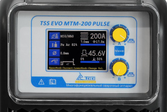 Сварочный полуавтомат ТСС EVO MTM-200 PULSE инвертор MMA/TIG/MIG 5.04кВт - купить недорого с доставкой в интернет-магазине
