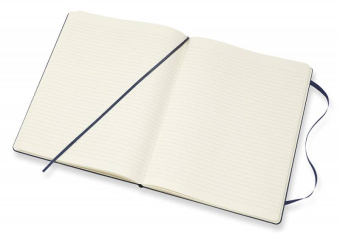 Блокнот Moleskine CLASSIC QP090B20 XLarge 190х250мм 192стр. линейка твердая обложка синий - купить недорого с доставкой в интернет-магазине