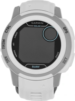 Смарт-часы Garmin Instinct 2s Solar 40мм 1.2" AMOLED корп.черный/белый рем.белый (010-02564-03) - купить недорого с доставкой в интернет-магазине