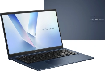 Ноутбук Asus Vivobook 15 X1504MA-BQ601 Core 3 310 8Gb SSD256Gb Intel Graphics 15.6" IPS FHD (1920x1080) без ОС blue WiFi BT Cam (90NB17I1-M01140) - купить недорого с доставкой в интернет-магазине