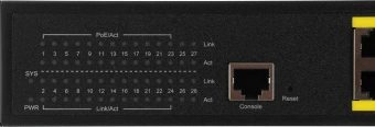 Коммутатор Cudy GS2028PS4-300W (L2) 28x1Гбит/с 4SFP 24PoE+ 300W управляемый - купить недорого с доставкой в интернет-магазине