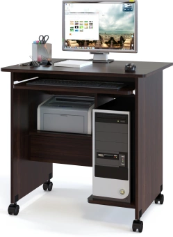 Стол для компьютера Сокол КСТ-10.1 столешница ЛДСП венге (КСТ10.1В5) - купить недорого с доставкой в интернет-магазине