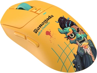 Мышь A4Tech Bloody R72 Ultra Duo Renegade Sunset желтый/рисунок оптическая 20000dpi беспров. USB/USB-C 6but (R72 ULTRA DUO) - купить недорого с доставкой в интернет-магазине