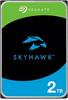 Жесткий диск Seagate SATA-III 2TB ST2000VX016 Surveillance Skyhawk 4KN (5400rpm) 256Mb 3.5" - купить недорого с доставкой в интернет-магазине