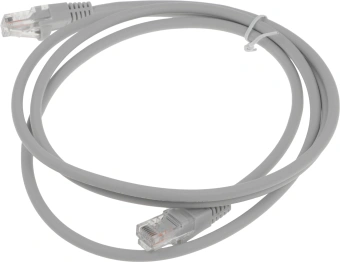 Патч-корд Buro LSZH UTP cat5E 1.5м серый RJ-45 (m)-RJ-45 (m) (UTP-5E-1.5M-G-LSZH) - купить недорого с доставкой в интернет-магазине