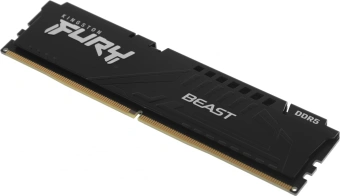 Память DDR5 16GB 6000MHz Kingston KF560C30BBE-16 Fury Beast Black Expo RTL Gaming PC5-48000 CL30 DIMM 288-pin 1.4В kit single rank с радиатором Ret - купить недорого с доставкой в интернет-магазине