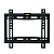 Кронштейн для телевизора Kromax IDEAL-5 черный 15"-47" макс.35кг настенный фиксированный