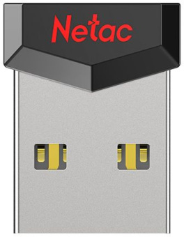 Флеш Диск Netac 32Gb UM81 NT03UM81N-032G-20BK USB2.0 черный - купить недорого с доставкой в интернет-магазине