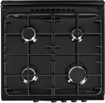 Плита Газовая Gefest ПГ 6300-03 0046 черный (стеклянная крышка) реш.чугун - цена, купить или заказать с доставкой в интернет-магазине Плита Газовая Gefest ПГ 6300-03 0046 черный (стеклянная крышка) реш.чугун - купить недорого с доставкой в интернет-магазине