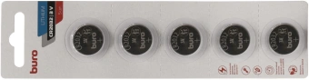 Батарея Buro Lithium CR2032 (5шт) блистер - купить недорого с доставкой в интернет-магазине
