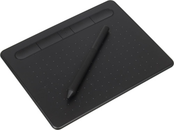 Графический планшет Wacom Intuos S CTL-4100WLK-N Bluetooth/USB черный - купить недорого с доставкой в интернет-магазине