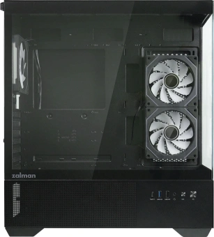 Корпус Zalman Chronix V2 черный без БП ATX 6x120mm 2x140mm 1xUSB2.0 1xUSB3.0 audio bott PSU - купить недорого с доставкой в интернет-магазине