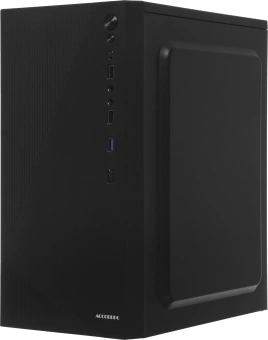 Корпус Accord ACC-XA09 черный без БП mATX 2xUSB2.0 1xUSB3.0 audio bott PSU - купить недорого с доставкой в интернет-магазине