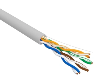 Кабель информационный PROconnect 01-0043-3-100 кат.5E UTP 4 пары 24AWG PVC внутренний 100м серый - купить недорого с доставкой в интернет-магазине