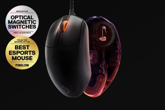 Мышь Steelseries Prime черный оптическая 18000dpi USB 4but (62533) - купить недорого с доставкой в интернет-магазине