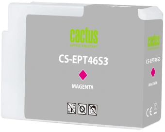 Картридж струйный Cactus CS-EPT46S3 T46S3 пурп.пигм. (30мл) для Epson SureColor SC-P700 с чипом - купить недорого с доставкой в интернет-магазине