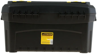 Ящик для инструментов Stayer Master 38016-19 32л 1отд. черный/желтый - купить недорого с доставкой в интернет-магазине
