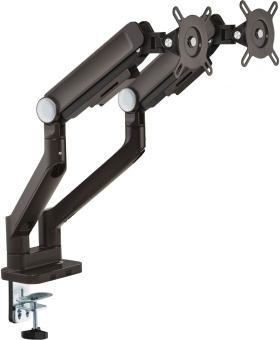 Кронштейн для мониторов Ultramounts UM733BR черный/коричневый 17"-32" макс.8кг крепление к столешнице поворот и наклон - цена, купить или заказать с доставкой в интернет-магазине Кронштейн для мониторов Ultramounts UM733BR черный/коричневый 17"-32" макс.8кг крепление к столешнице поворот и наклон - купить недорого с доставкой в интернет-магазине