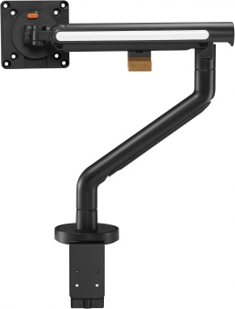 Кронштейн для мониторов Ultramounts UM725B черный 17"-32" макс.9кг крепление к столешнице поворот и наклон - купить недорого с доставкой в интернет-магазине