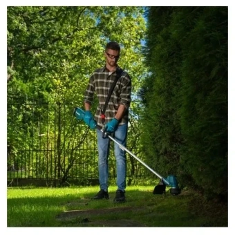 Триммер электрический Makita DUR192LRF аккум. 460Вт разбор.штан. реж.эл.:леска - купить недорого с доставкой в интернет-магазине