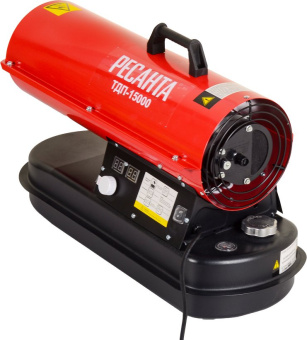 Тепловая пушка дизельная Ресанта ТДП-15000 15000Вт красный - купить недорого с доставкой в интернет-магазине