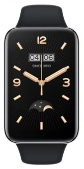Смарт-браслет Xiaomi Smart Band 7 Pro M2141B1 AMOLED корп.:черный рем.:черный (BHR5970GL) - купить недорого с доставкой в интернет-магазине