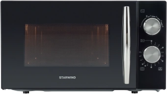 Микроволновая Печь Starwind SMW3420 20л. 700Вт черный/хром - купить недорого с доставкой в интернет-магазине