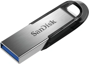Флеш Диск Sandisk 512GB Cruzer Ultra Flair SDCZ73-512G-G46 USB3.0 серебристый/черный - купить недорого с доставкой в интернет-магазине