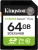 Флеш карта SDXC 64GB Kingston SDS3/64GB Canvas Select Plus V10 w/o adapter - купить недорого с доставкой в интернет-магазине