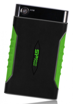 Жесткий диск Silicon Power USB3.0 1TB SP010TBPHDA15S3K A15 Armor 2.5" черный - купить недорого с доставкой в интернет-магазине