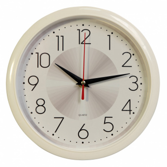 Часы настенные аналоговые Бюрократ WallC-R69P D22см белый (WALLC-R69P22/WHITE) - купить недорого с доставкой в интернет-магазине