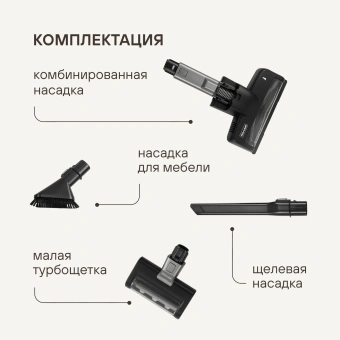 Пылесос Rondell RDE-2070 650Вт серебристый/серый - купить недорого с доставкой в интернет-магазине
