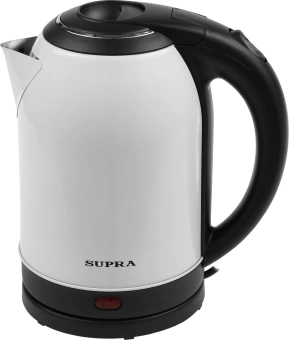 Чайник электрический Supra KES-2003N 2л. 1500Вт белый корпус: металл/пластик - купить недорого с доставкой в интернет-магазине