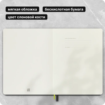 Блокнот Moleskine CLASSIC SOFT QP621C2 XLarge 190х250мм 192стр. линейка мягкая обложка лайм - купить недорого с доставкой в интернет-магазине