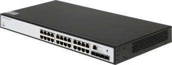 Коммутатор SNR SNR-S5210G-24TX-POE (L2+) 24x1Гбит/с 4SFP+ 24PoE 370W управляемый - купить недорого с доставкой в интернет-магазине
