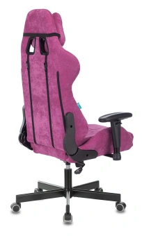 Кресло игровое Zombie VIKING KNIGHT Fabric малиновый Light-15 с подголов. крестов. металл - купить недорого с доставкой в интернет-магазине