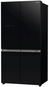 Холодильник Hitachi R-WB720PUC1 GCK 3-хкамерн. черный инвертер - купить недорого с доставкой в интернет-магазине