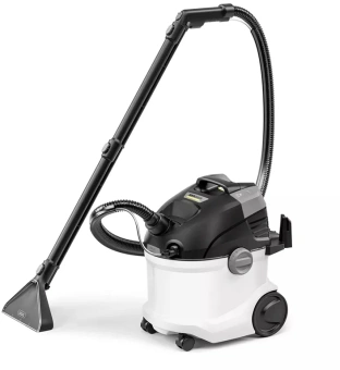 Пылесос моющий Karcher SE 5 1000Вт белый/черный (в компл.:1мешок) - купить недорого с доставкой в интернет-магазине