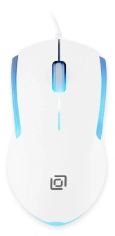 Мышь Оклик 245M белый оптическая 1000dpi USB 3but (471480) - купить недорого с доставкой в интернет-магазине