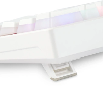 Клавиатура Оклик K763W механическая белый USB беспроводная BT/Radio Multimedia for gamer LED (1920562) - купить недорого с доставкой в интернет-магазине